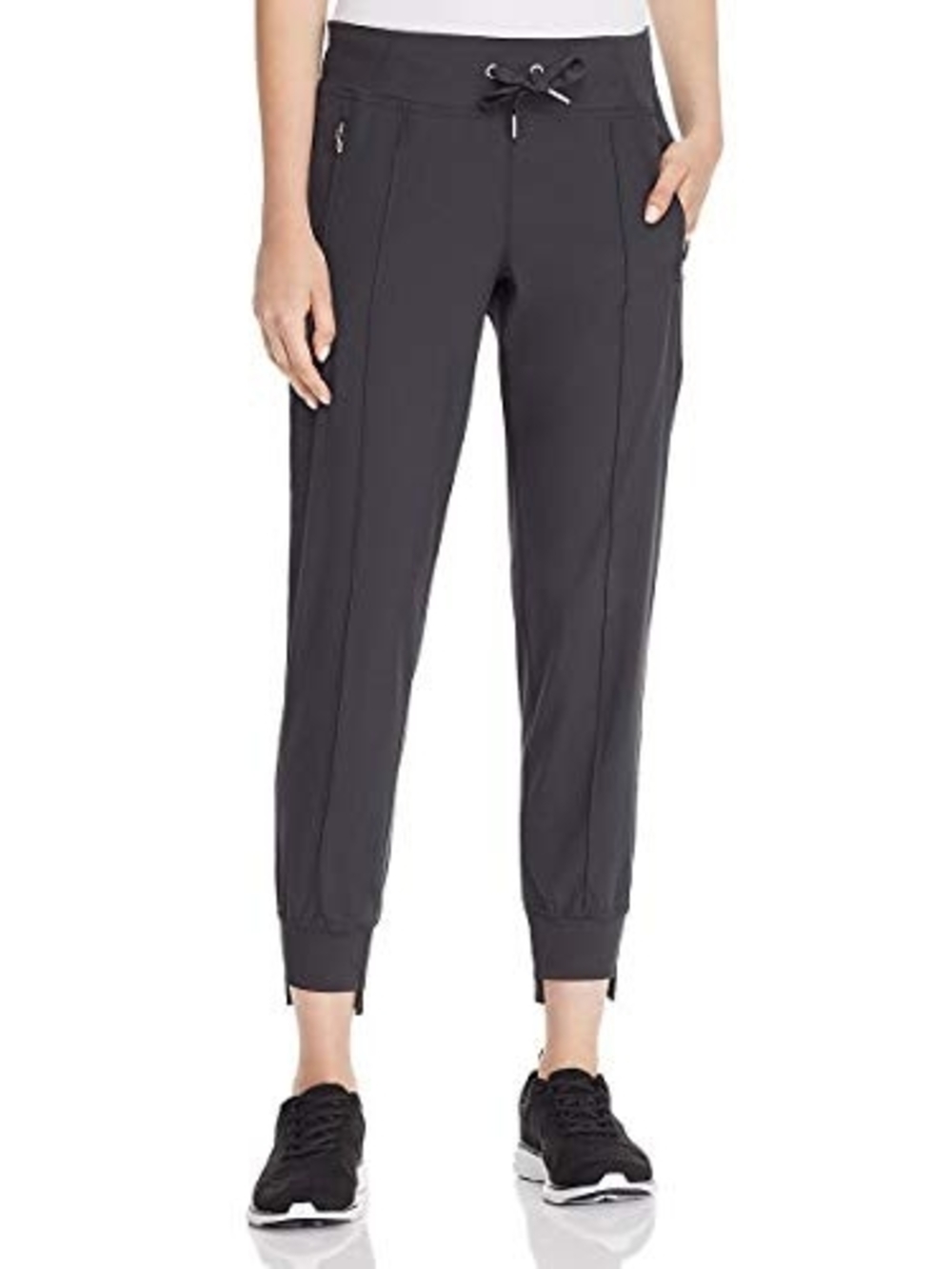 Calvin Klein Womens Full Length Jogger charcoal Grey S Fits M